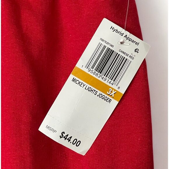 Disney Trendy Plus Size Mickey Lights Sweatpants, Size 3X, New - Picture 8 of 14